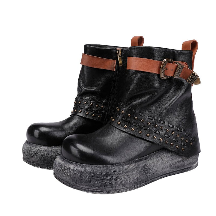 dwarves446-3 Boots 5.5 Black