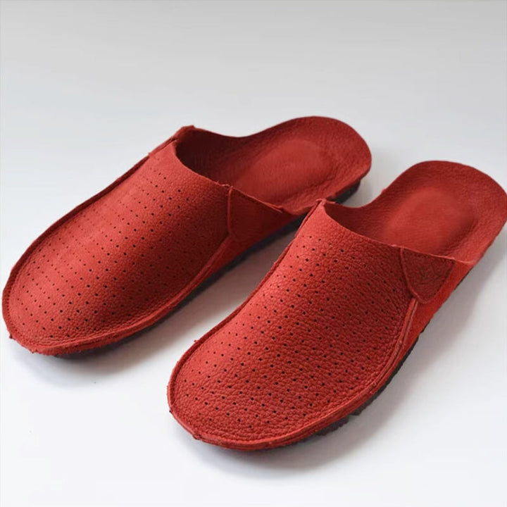 dwarves481A-21 Slippers 5.5 Red