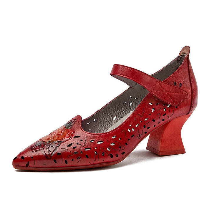 dwarves545-1 Pumps 5.5 Red