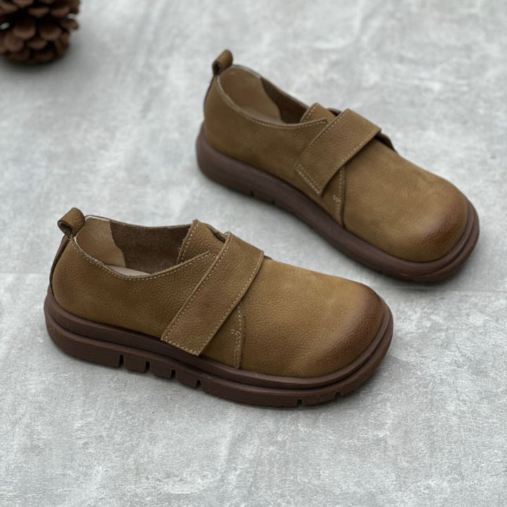 dwarves577-13 loafers 5.5 Khaki