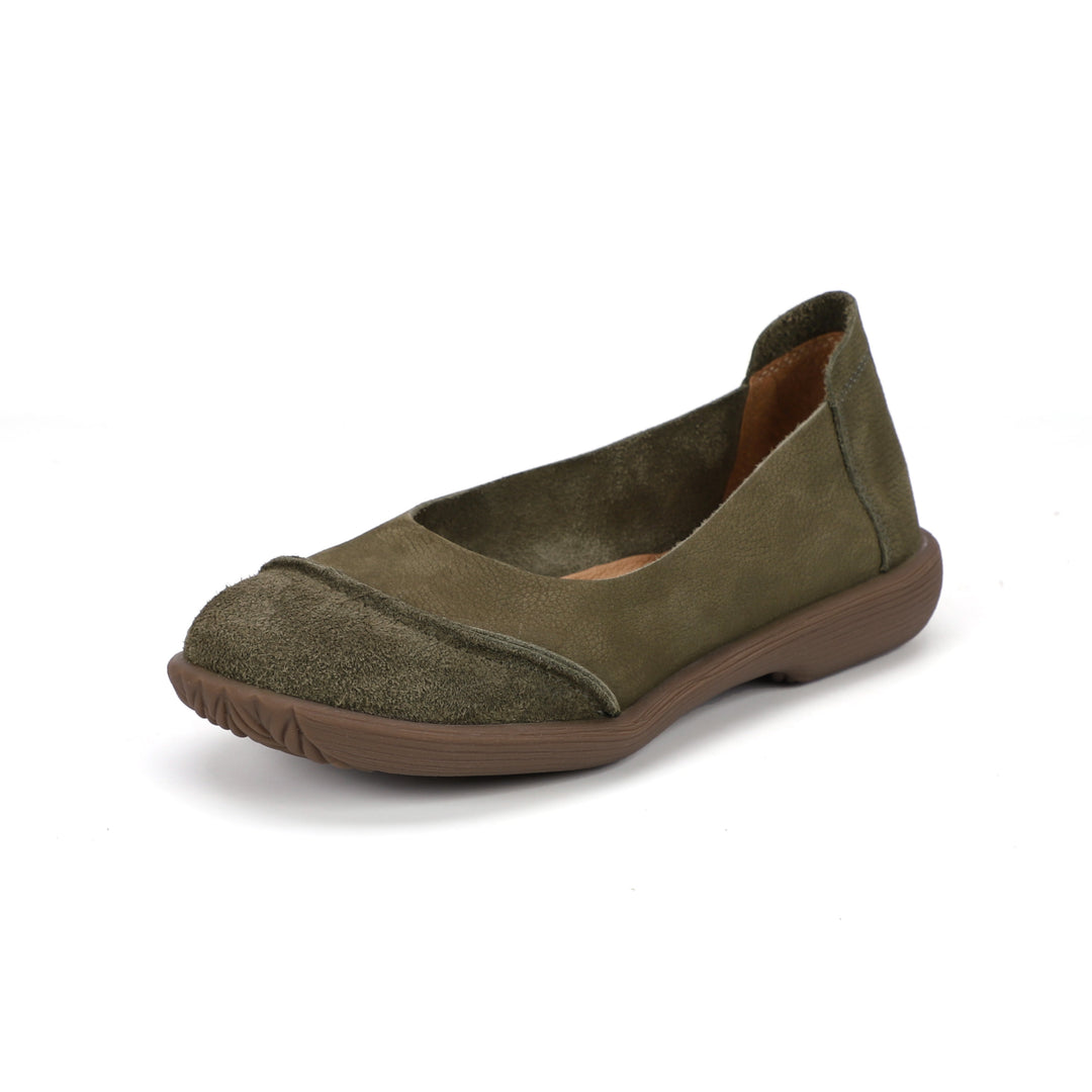 dwarves578-12 Loafers 5.5 Green