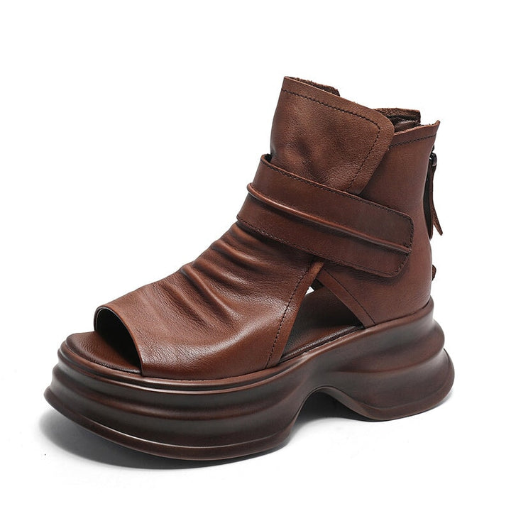 dwarves611-13 Sandals 5.5 Brown