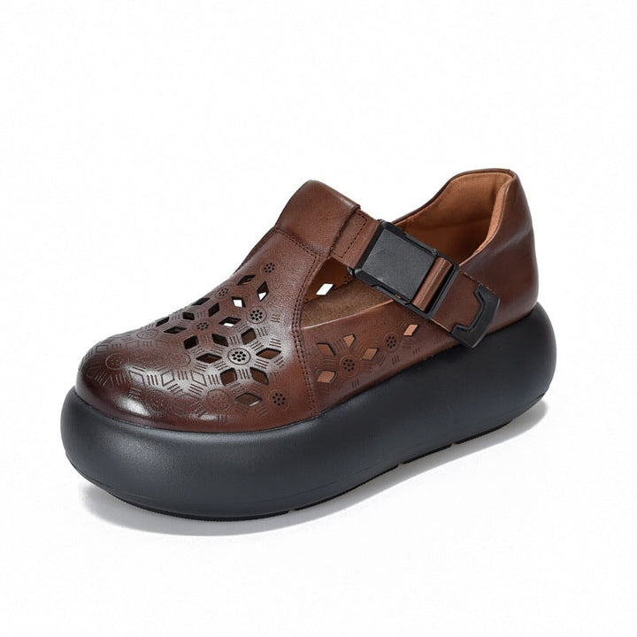 dwarves612-30 Sandals 5.5 Brown