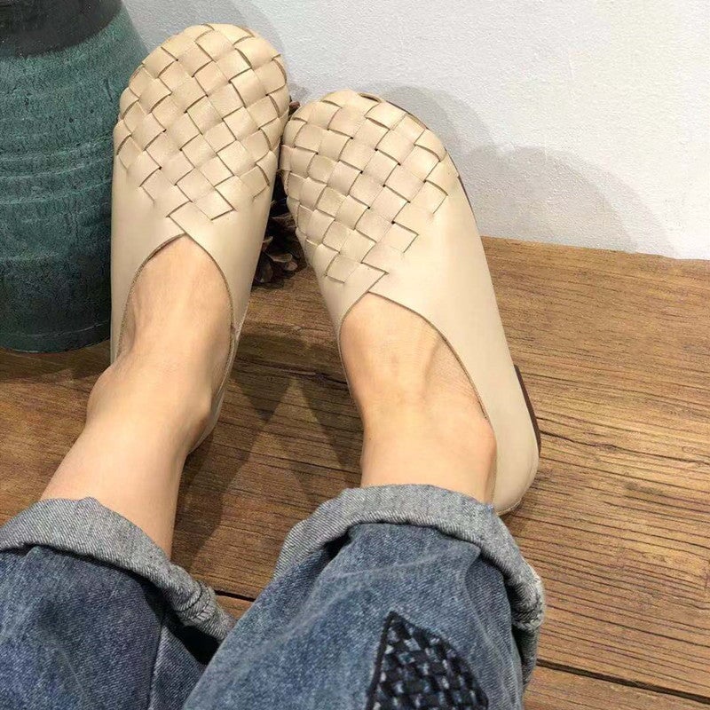 dwarves675-3 Flats 5.5 Beige