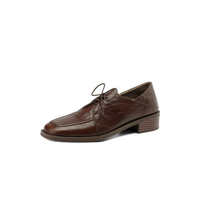 dwarves688-4 Oxfords &amp; Tie 5 Coffee Short Plush