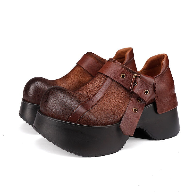 dwarves717-2 Boots 5.5 Coffee