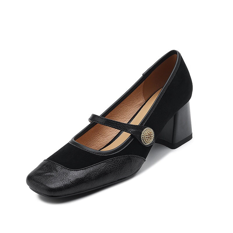 dwarves719-12 pumps 5 Black