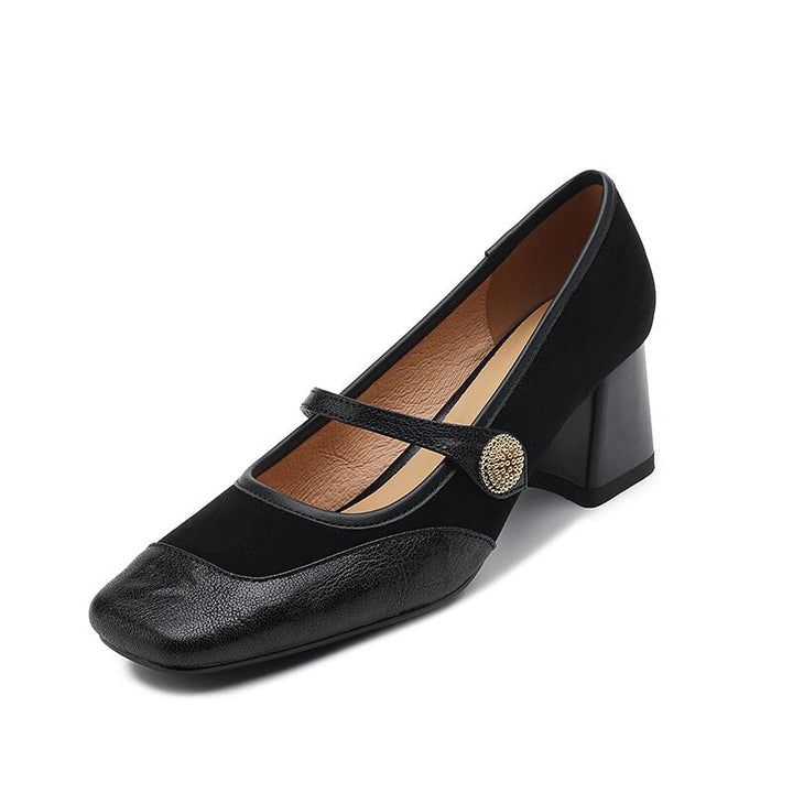 dwarves719-12 pumps 5 Black