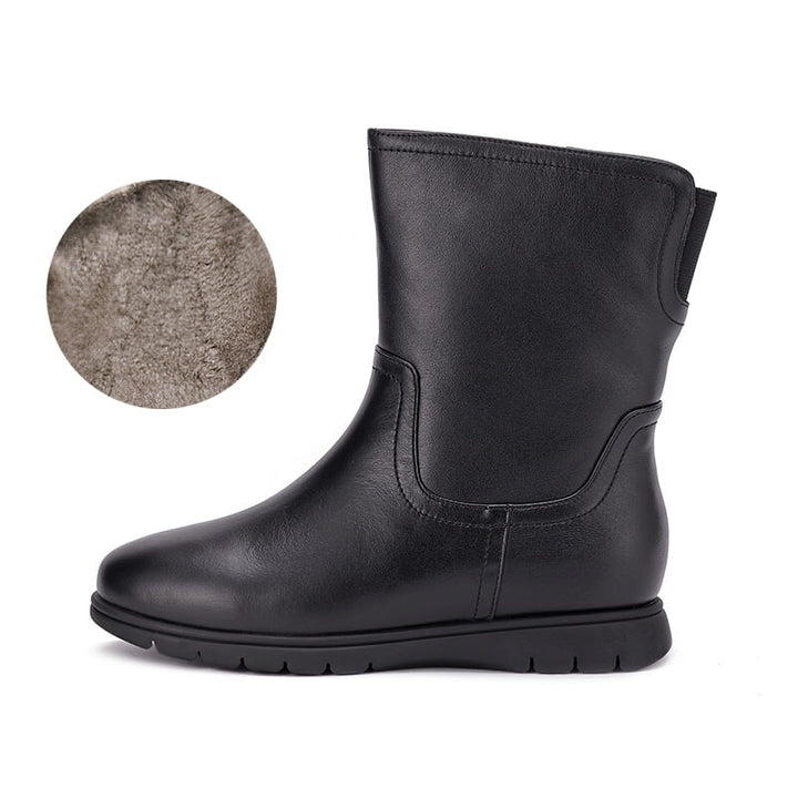 dwarves807-2 Boots 7 Black Short Plush