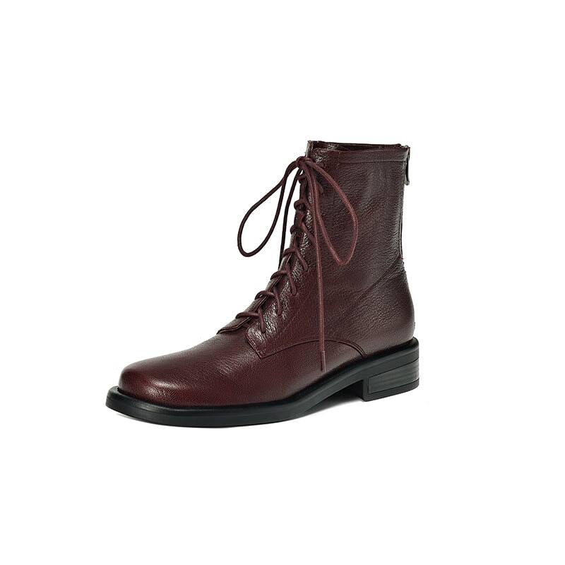 dwarves813-3 Boots 5 Wine Red