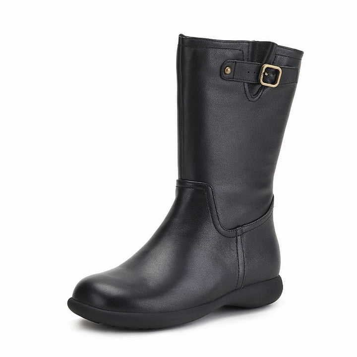 dwarves820-1 Boots 7 Black Short Plush