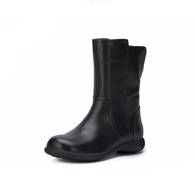 dwarves822-1 Boots 7 Black Short plush