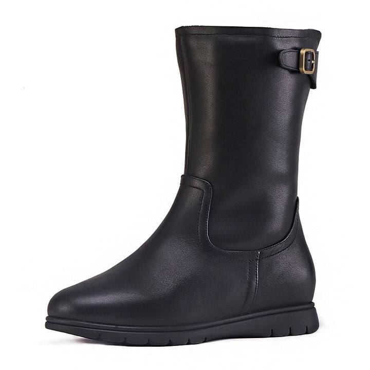 dwarves825-1 Boots 7 Black Short Plush