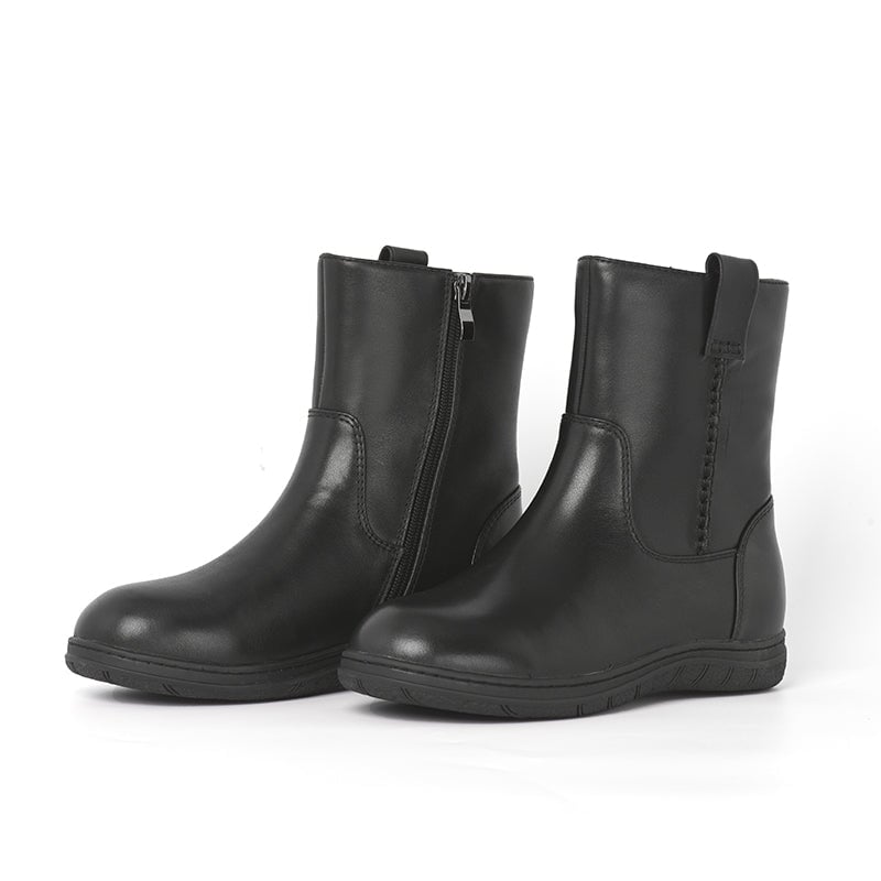 dwarves826-1 Boots 7 Black Short Plush