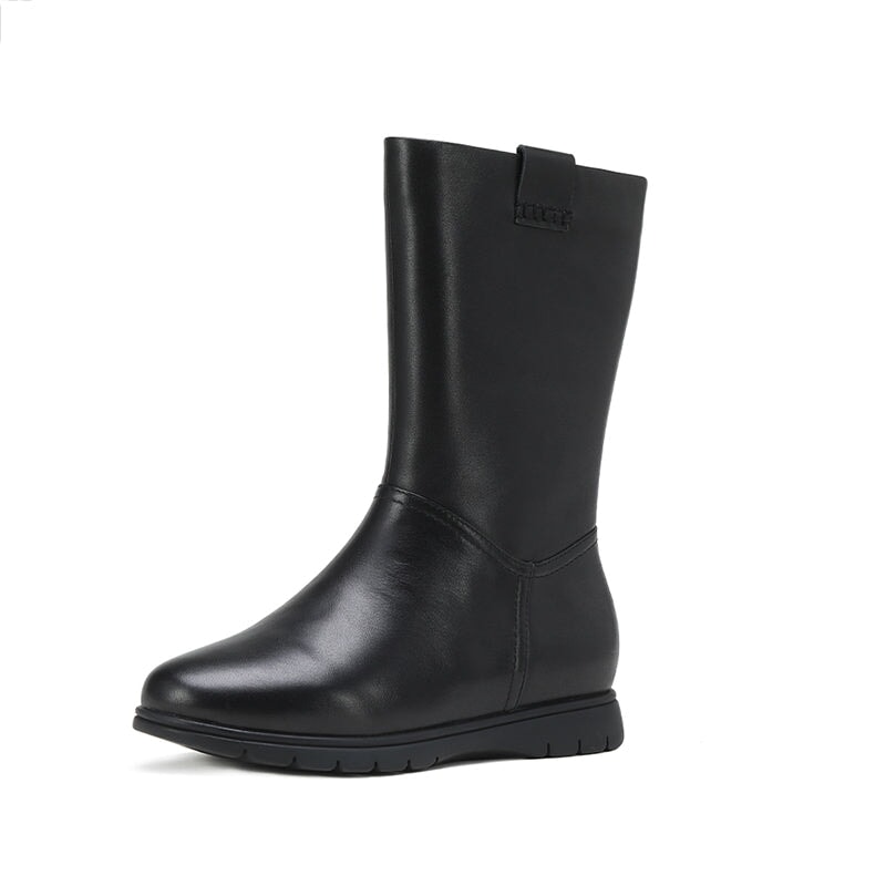 dwarves832-1 Boots 7 Black Short Plush
