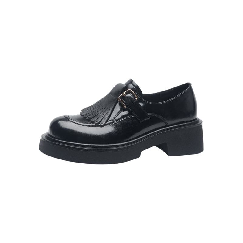 dwarves846-11 Loafers 5 Black