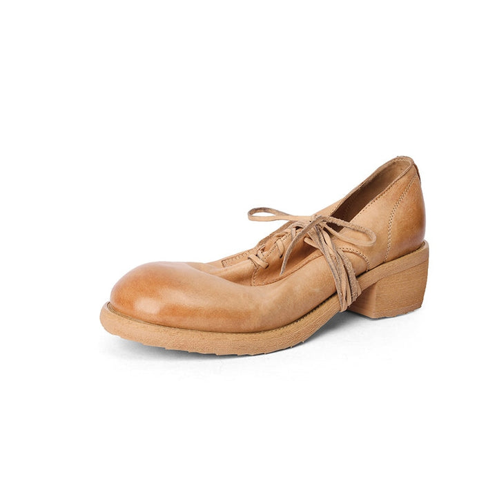dwarves855-31 Oxfords &amp; Tie 5 Apricot