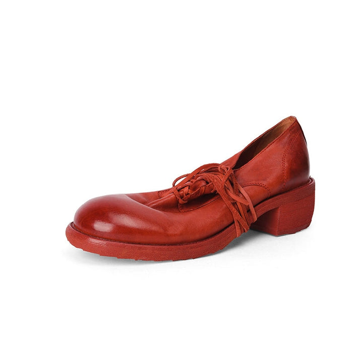 dwarves855-63 Oxfords &amp; Tie 5 Red