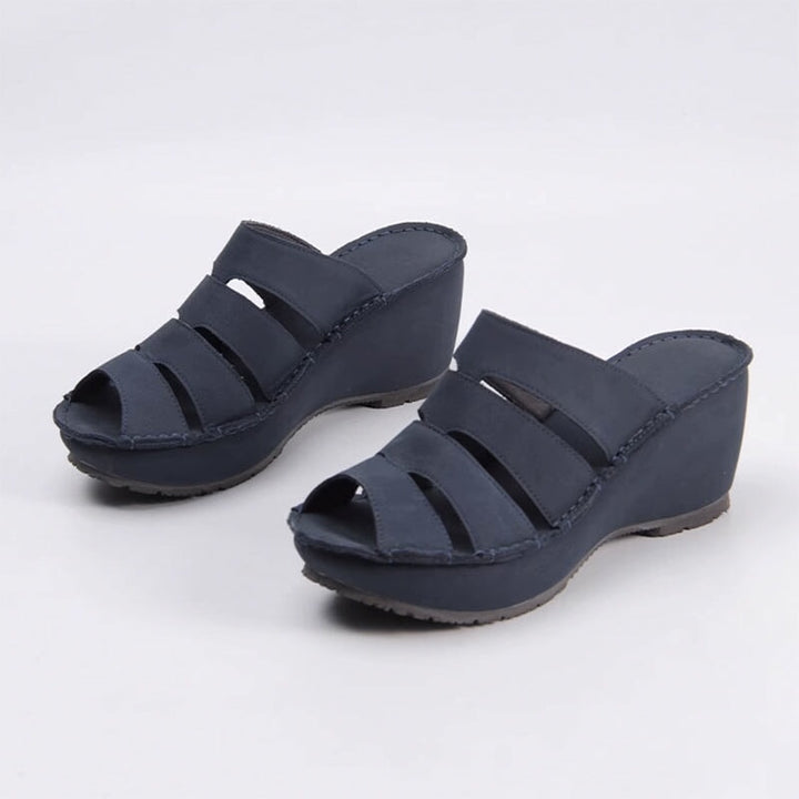 dwarves884-13 Slippers 5.5 Blue