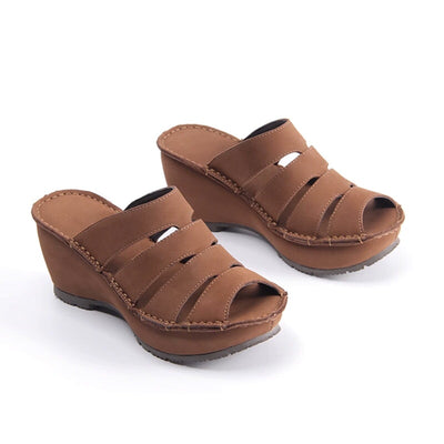 dwarves884-14 Slippers 5.5 Brown