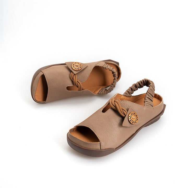 dwarves886-14 Sandals 5.5 Khaki