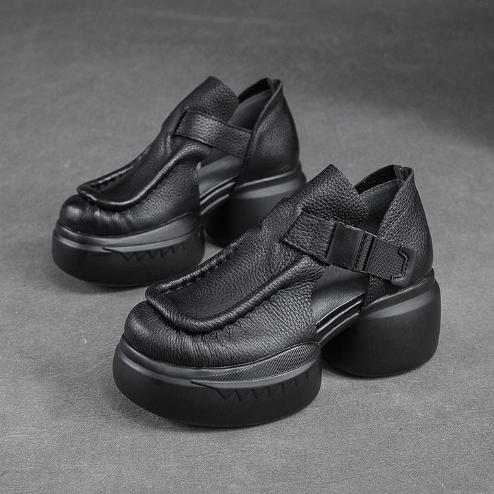 dwarves887-32 Sandals 5 Black2
