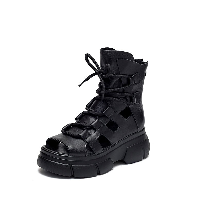 dwarves889-14 Sandals 5.5 Black