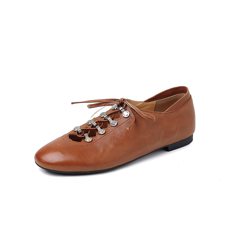dwarves908-1 Oxfords &amp; Tie 5 Brown