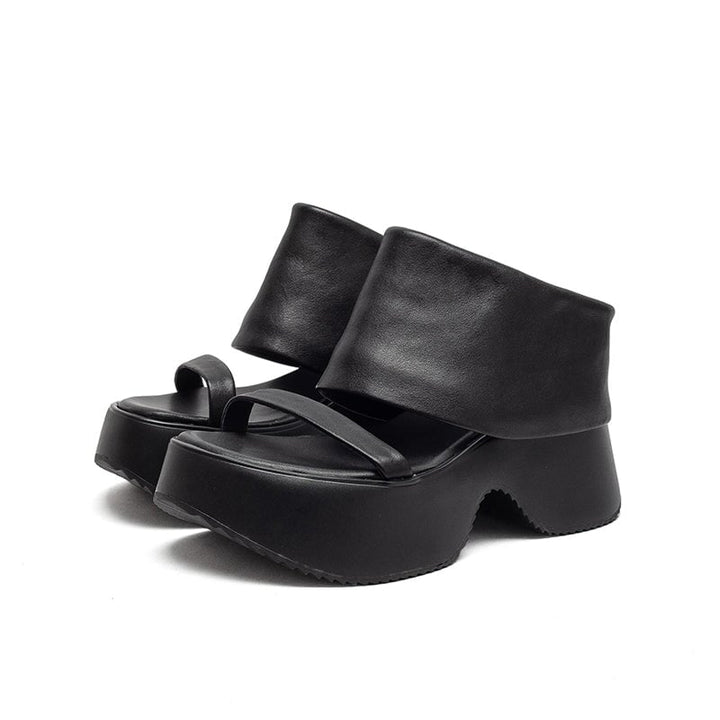 dwarves918-2 Sandals 5 Black