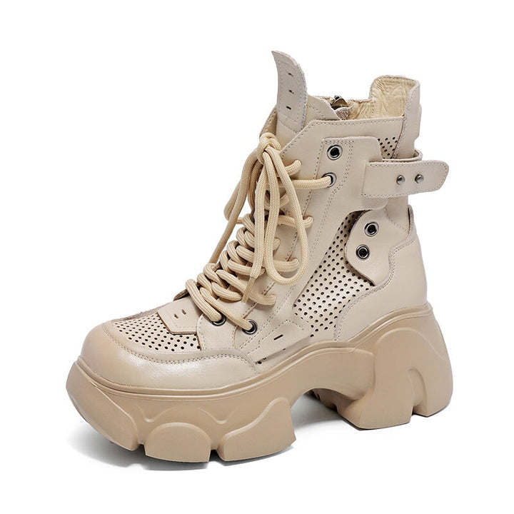 dwarves929-15 Boots 5 Beige