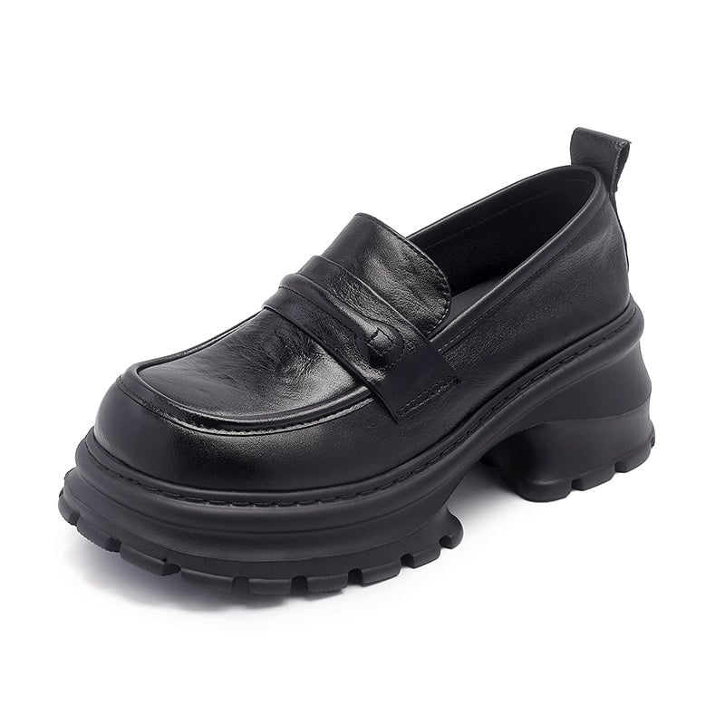 dwarves944-14 Loafers 5.5 Black