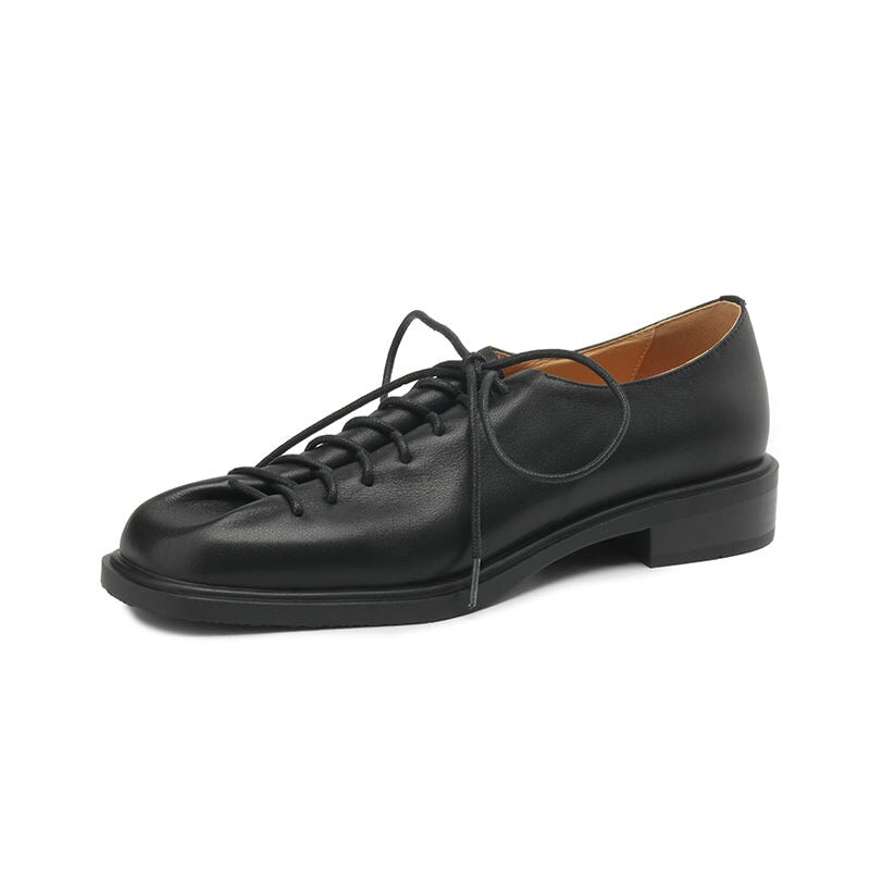 dwarves953-35 Oxfords &amp; Tie 4.5 Black