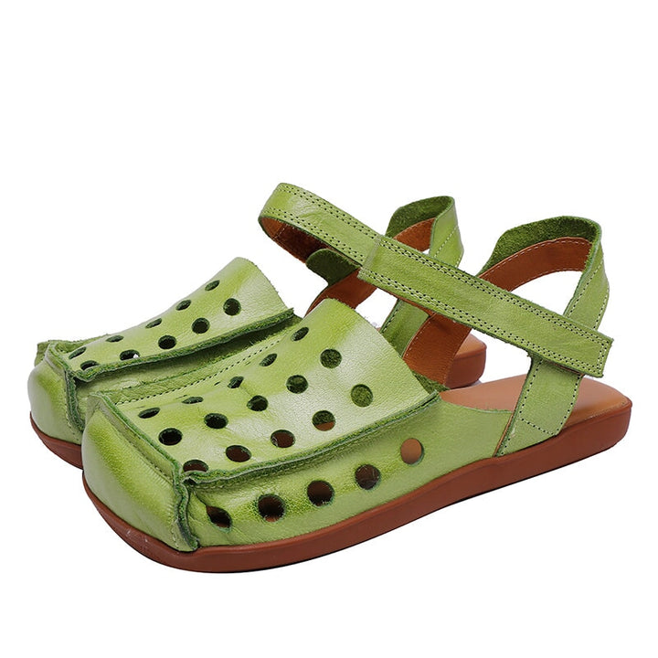 dwarves958-13 Sandals 5.5 Green
