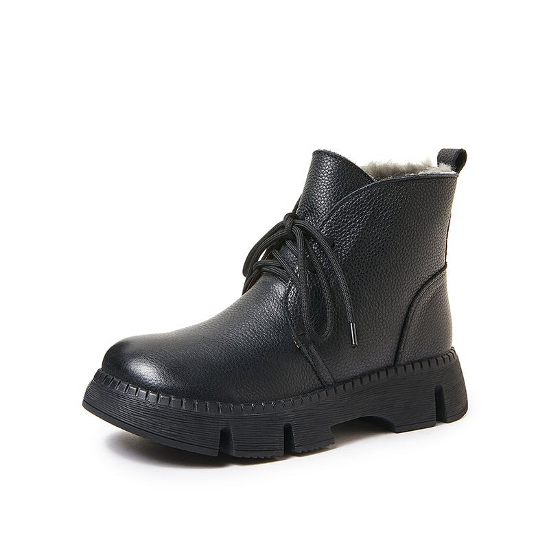 dwarves96-1 Boots 5.5 Black Fleece Lined