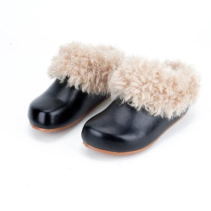 dwarves962-2 Slippers 5 Black Slippers