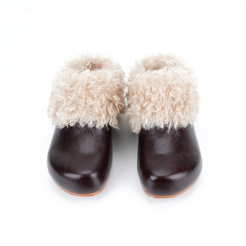 dwarves962-4 Slippers 5 Brown Loafers