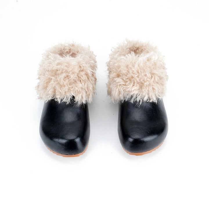 dwarves962-5 Slippers 5 Black Loafers
