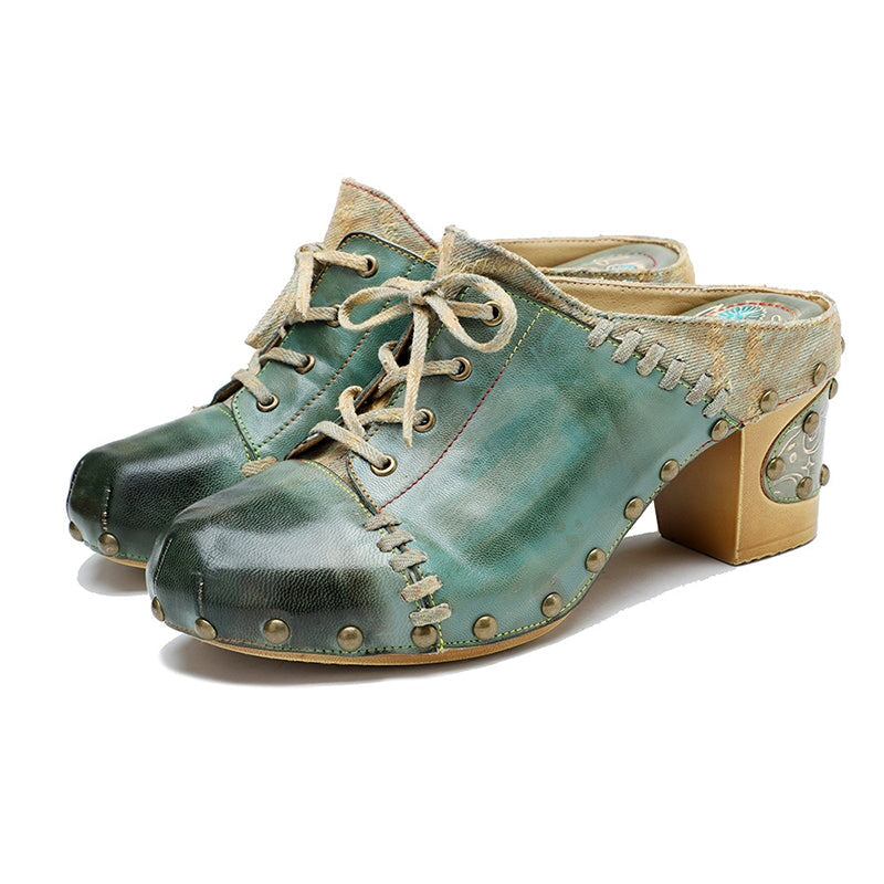 dwarves966-5 slippers 6.5 Green
