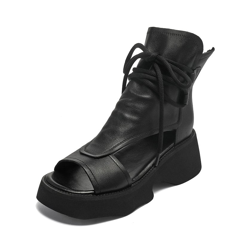 dwarves967-16 Sandals 5.5 Black