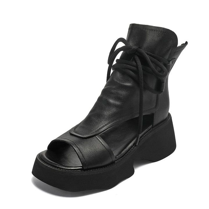 dwarves967-16 Sandals 5.5 Black