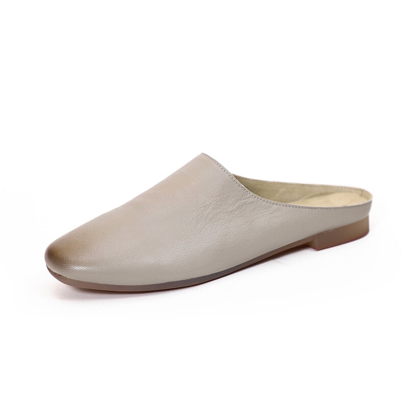 dwarves989-31 Slippers 4.5 Grey white