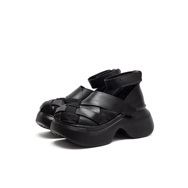 dwarves991-1 Sandals 5 Black