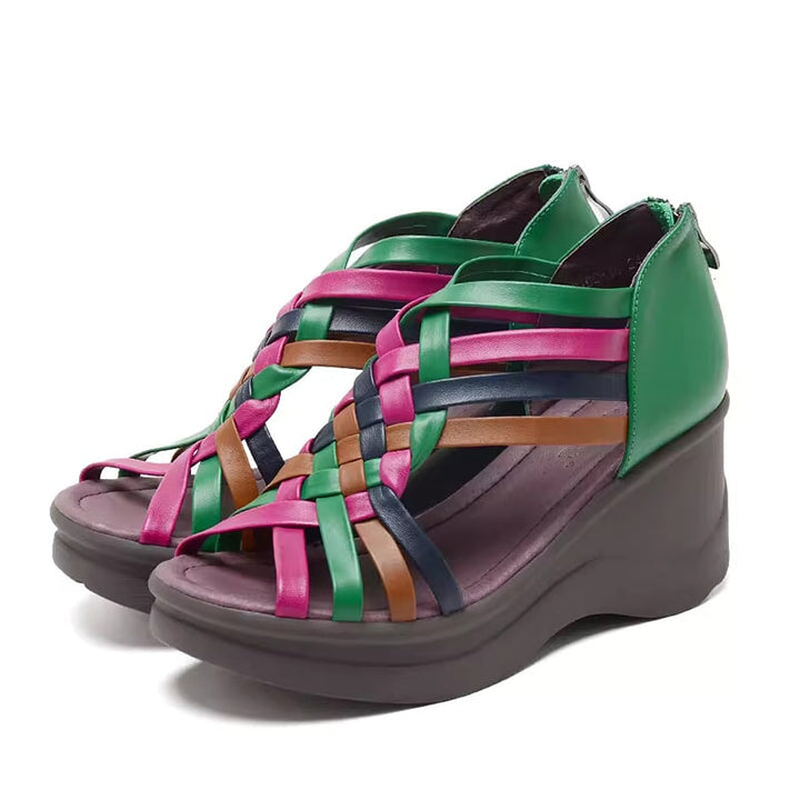 dwarves993-1 Sandals 5 Muti Color