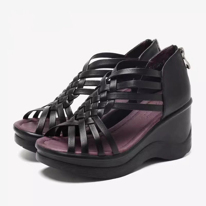 dwarves993-4 Sandals 5 Black
