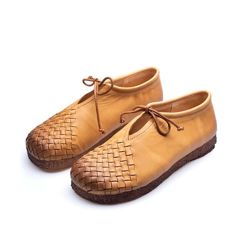 dwarves999-19 Oxfords &amp; Tie 5.5 Yellowish brown