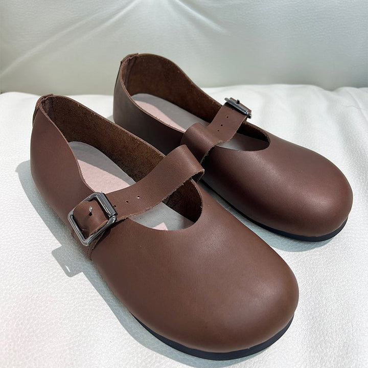 etsy66-22 Mary Jane 5.5 Brown