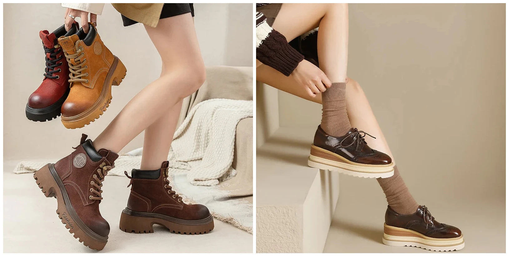 Handmade Leather Shoes Background