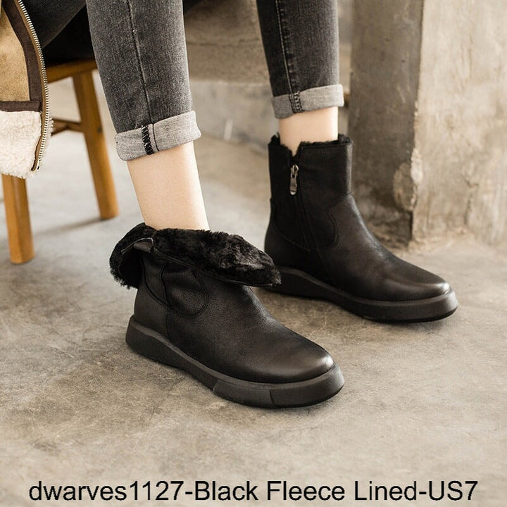  out of shopping smart dwarves1127-Black Fleece Lined-US7 