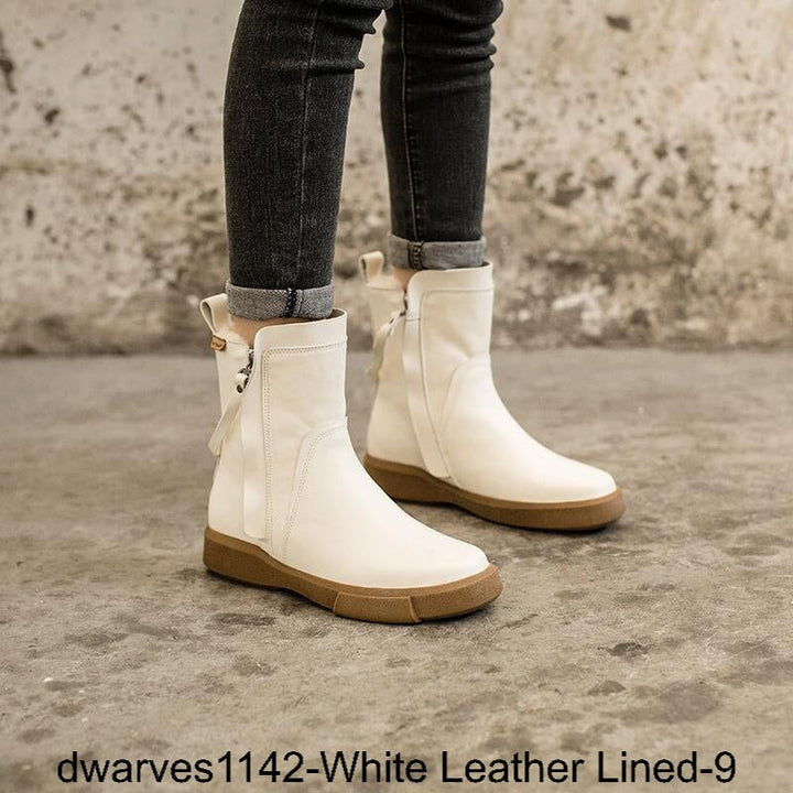  out of shopping smart dwarves1142-White Leather Lined-9 