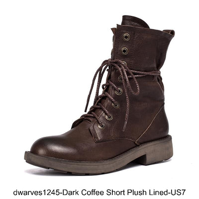  out of shopping smart dwarves1245-Dark Coffee Short Plush Lined-US7 
